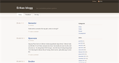 Desktop Screenshot of erikas.godisgris.se
